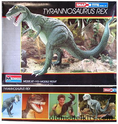Monogram 1/13 Tyrannosaurus Rex 1/13 Scale, 6077 plastic model kit